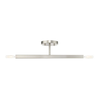 2 Light Brushed Nickel Semi-Flush (108|46842-91)
