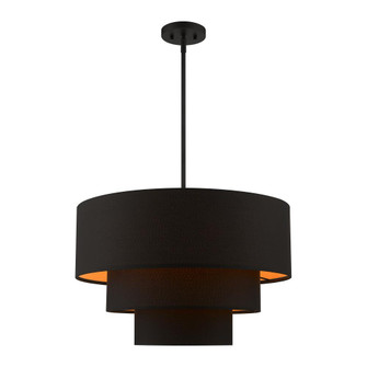 4 Light Black Pendant Chandelier (108|45619-04)