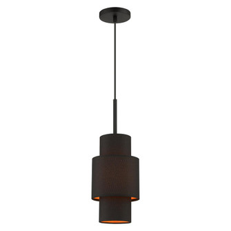 1 Light Black Pendant (108|45612-04)