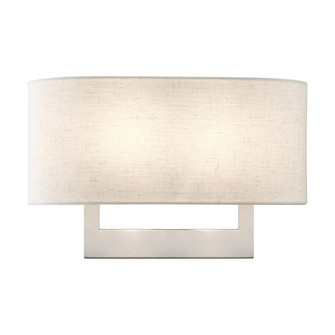 2 Light Brushed Nickel Large ADA Sconce (108|42934-91)