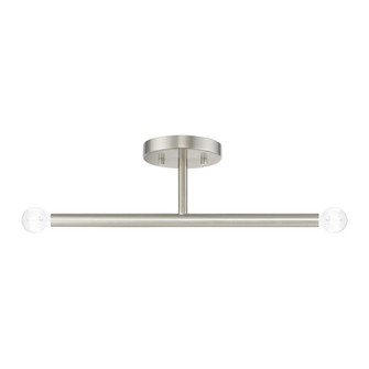 2 Light Brushed Nickel Semi-Flush (108|51179-91)