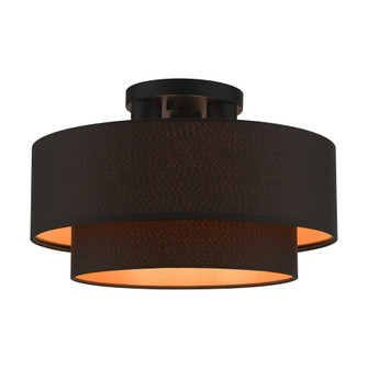 3 Light Black Large Semi-Flush (108|45614-04)