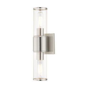 2 Light Brushed Nickel Vanity Sconce (108|17142-91)