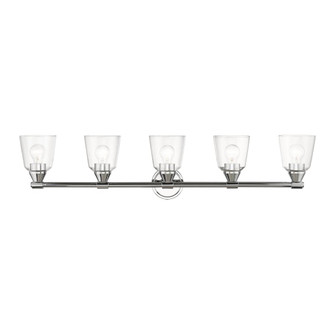 5 Light Polished Chrome Large Vanity Sconce (108|16785-05)