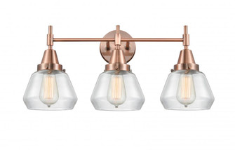 Fulton - 3 Light - 25 inch - Antique Copper - Bath Vanity Light (3442|447-3W-AC-G172)