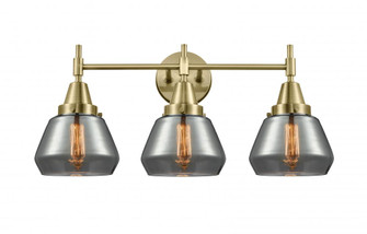 Fulton - 3 Light - 25 inch - Antique Brass - Bath Vanity Light (3442|447-3W-AB-G173)
