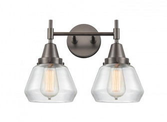 Fulton - 2 Light - 16 inch - Oil Rubbed Bronze - Bath Vanity Light (3442|447-2W-OB-G172)