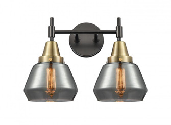 Fulton - 2 Light - 16 inch - Black Antique Brass - Bath Vanity Light (3442|447-2W-BAB-G173)