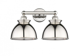 Adirondack - 2 Light - 17 inch - Polished Nickel - Bath Vanity Light (3442|616-2W-PN-M14-PN)