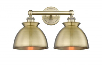 Adirondack - 2 Light - 17 inch - Antique Brass - Bath Vanity Light (3442|616-2W-AB-M14-AB)
