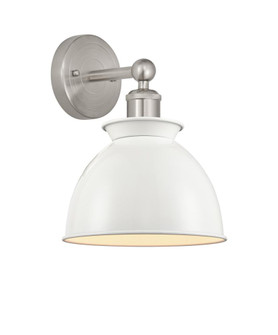 Adirondack - 1 Light - 8 inch - Brushed Satin Nickel - Sconce (3442|616-1W-SN-M14-W)
