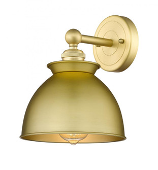Adirondack - 1 Light - 8 inch - Satin Gold - Sconce (3442|616-1W-SG-M14-SG)