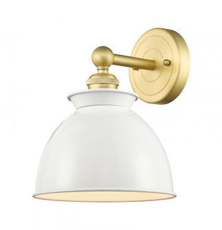 Adirondack - 1 Light - 8 inch - Satin Gold - Sconce (3442|616-1W-SG-M14-W)