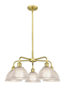 Arietta - 5 Light - 26 inch - Satin Gold - Chandelier (3442|516-5CR-SG-G422)