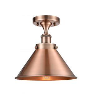 Briarcliff - 1 Light - 10 inch - Antique Copper - Semi-Flush Mount (3442|916-1C-AC-M10-AC)