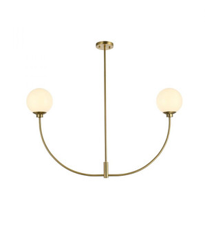 Nyomi 42 Inch Chandelier in Satin Gold (758|LD816D42SG)