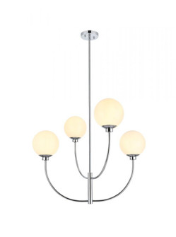 Nyomi 30 Inch Chandelier in Chrome (758|LD814D30C)