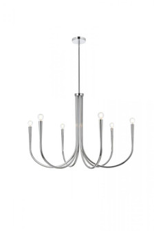 Layne 36 Inch Chandelier in Chrome (758|LD722D36C)