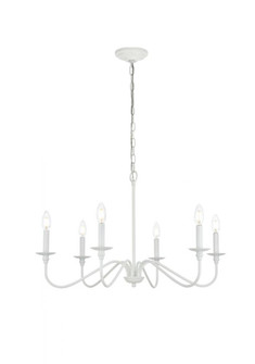 Rohan 36 inch chandelier in White (758|LD5006D36WH)