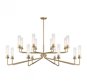 Baker 16-Light Chandelier in Warm Brass (128|1-8862-16-322)