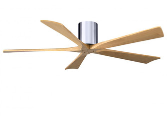 Irene - 5H - Polished Chrome - Light Maple Blades - 60'' Blades (230|IR5H-CR-LM-60)