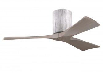 Irene-3H - Three Blade Flush Mount Paddle Fan - 42'' - Barn Wood Finish - Gray Ash Tone Blades (230|IR3H-BW-GA-42)