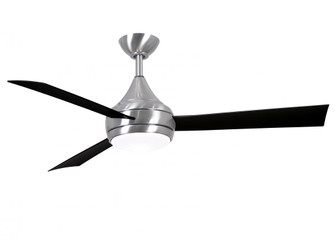 Donaire wet location 3-Blade paddle fan constructed of 316 Marine Grade Stainless Steel (230|DA-BS-BK)