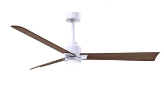 Alessandra-56'' Three Blade Transitional Ceiling Fan-5CCT Integrated LED-Matte White Finish (230|AKLK-MWH-WN-56)