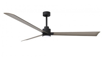 Alessandra-72'' Three Blade Transitional Ceiling Fan-5CCT Integrated LED-Matte Black Finish (230|AKLK-BK-GA-72)
