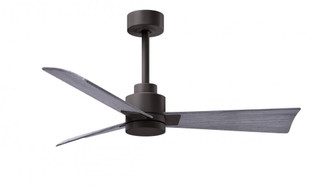Alessandra-42'' Three Blade Transitional Ceiling Fan-Textured Bronze Finish-Barn Wood Tone Blades (230|AK-TB-BW-42)