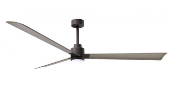 Alessandra-72'' Three Blade Transitional Ceiling Fan-5CCT Integrated LED-Textured Bronze Finish (230|AKLK-TB-GA-72)