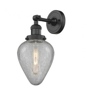 Geneseo - 1 Light - 7 inch - Matte Black - Adjustable Sconce (3442|203-BK-G165-LED)