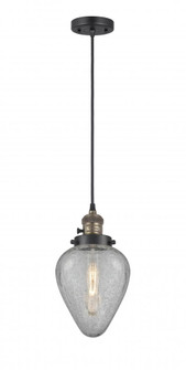 Geneseo - 1 Light - 7 inch - Black Antique Brass - Cord hung - Mini Pendant (3442|201CSW-BAB-G165)