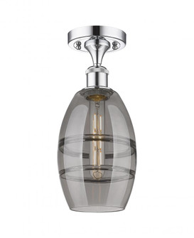 Vaz - 1 Light - 6 inch - Polished Chrome - Semi-Flush Mount (3442|516-1C-PC-G557-6SM)