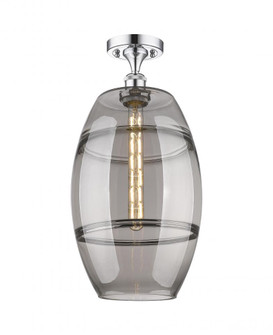 Vaz - 1 Light - 10 inch - Polished Chrome - Semi-Flush Mount (3442|516-1C-PC-G557-10SM)