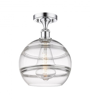 Rochester - 1 Light - 10 inch - Polished Chrome - Semi-Flush Mount (3442|516-1C-PC-G556-10CL)