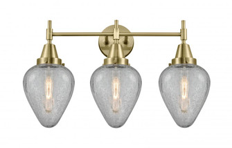 Geneseo - 3 Light - 25 inch - Antique Brass - Bath Vanity Light (3442|447-3W-AB-G165-LED)