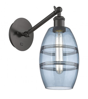 Vaz - 1 Light - 6 inch - Oil Rubbed Bronze - Adjustable Sconce (3442|317-1W-OB-G557-6BL)