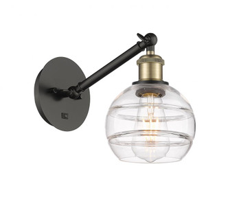 Rochester - 1 Light - 6 inch - Black Antique Brass - Adjustable Sconce (3442|317-1W-BAB-G556-6CL)