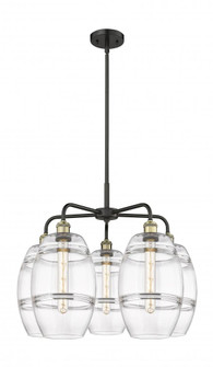 Vaz - 5 Light - 26 inch - Black Antique Brass - Chandelier (3442|516-5CR-BAB-G557-8CL)