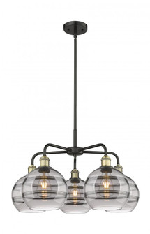 Rochester - 5 Light - 26 inch - Black Antique Brass - Chandelier (3442|516-5CR-BAB-G556-8SM)