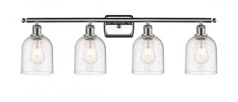Bella - 4 Light - 36 inch - Polished Chrome - Bath Vanity Light (3442|516-4W-PC-G558-6SDY)