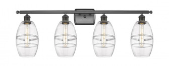 Vaz - 4 Light - 36 inch - Oil Rubbed Bronze - Bath Vanity Light (3442|516-4W-OB-G557-6CL)