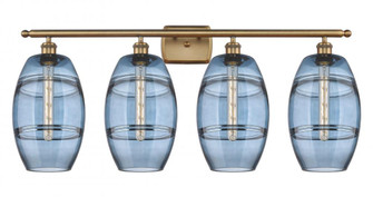 Vaz - 4 Light - 38 inch - Brushed Brass - Bath Vanity Light (3442|516-4W-BB-G557-8BL)