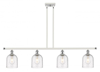 Bella - 4 Light - 48 inch - White Polished Chrome - Stem hung - Island Light (3442|516-4I-WPC-G558-6SDY)