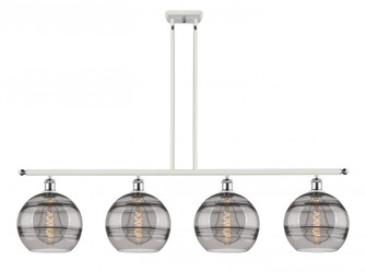 Rochester - 4 Light - 48 inch - White Polished Chrome - Cord hung - Island Light (3442|516-4I-WPC-G556-10SM)