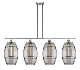 Vaz - 4 Light - 48 inch - Brushed Satin Nickel - Stem hung - Island Light (3442|516-4I-SN-G557-10SM)