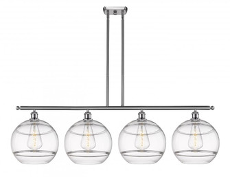 Rochester - 4 Light - 50 inch - Brushed Satin Nickel - Cord hung - Island Light (3442|516-4I-SN-G556-12CL)
