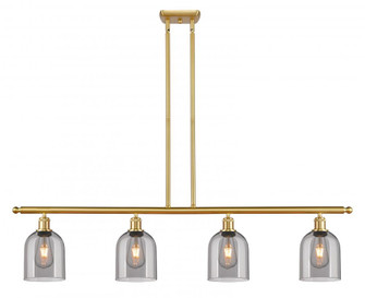 Bella - 4 Light - 48 inch - Satin Gold - Stem hung - Island Light (3442|516-4I-SG-G558-6SM)