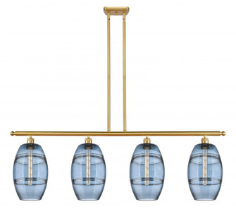 Vaz - 4 Light - 48 inch - Satin Gold - Stem hung - Island Light (3442|516-4I-SG-G557-8BL)
